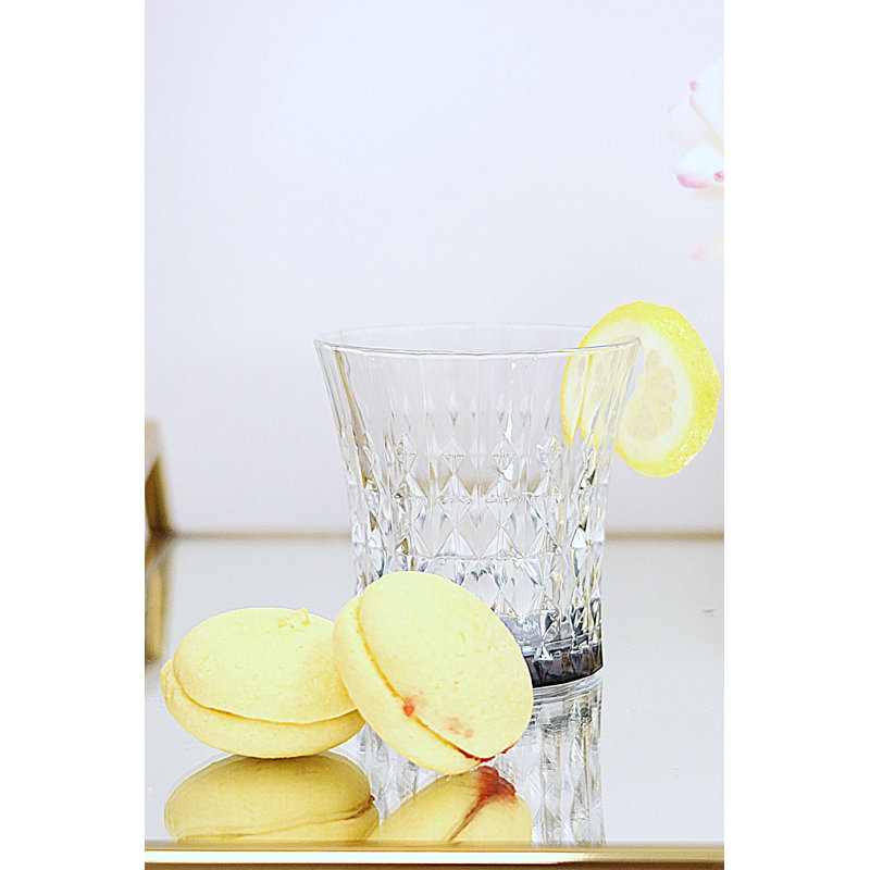 Ensemble de 6 verres Diamond DOF avec abat-jour en bas, Fumé