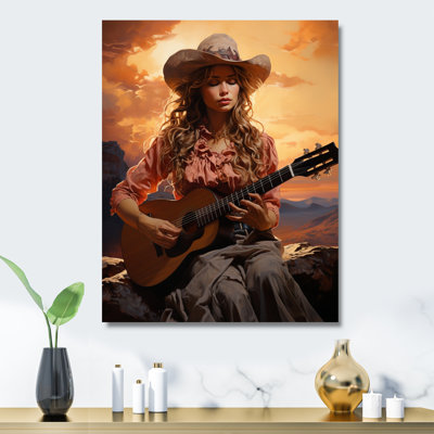 " Cowgirl Sunrise Serenade "