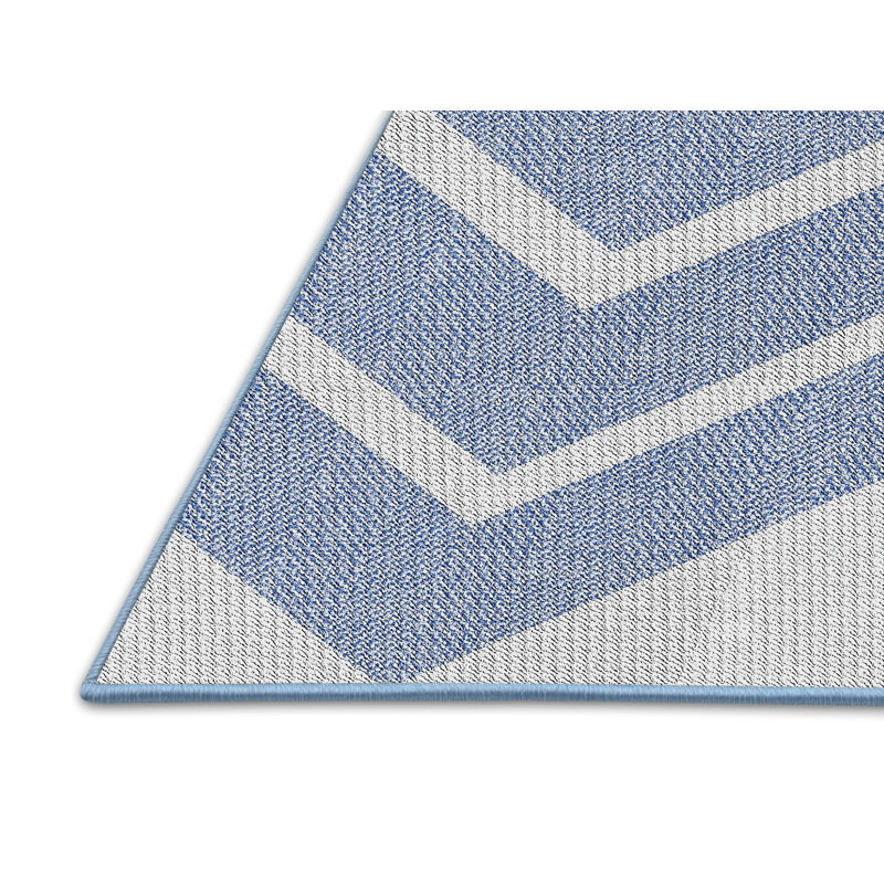 Chevron Indoor Rug, Rectangle 5' x 7'