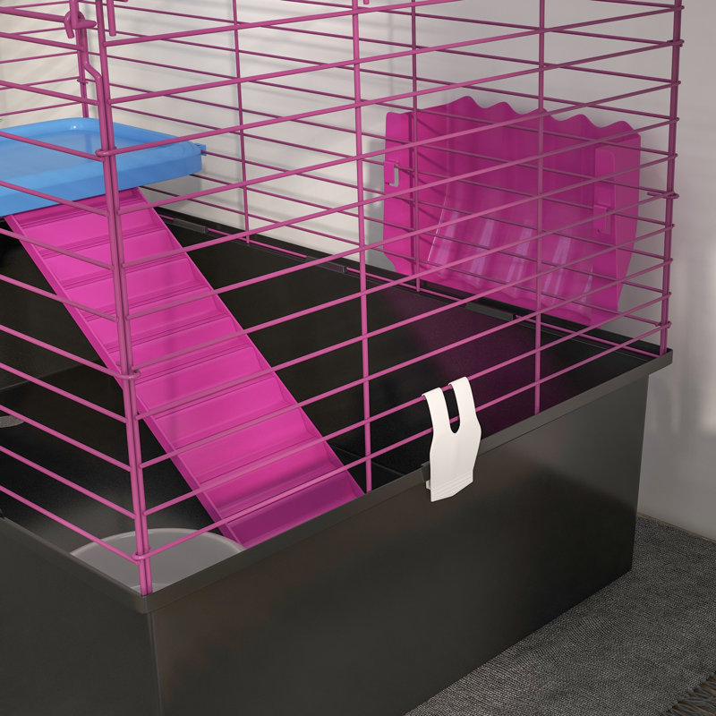 Small Animal Cage Chinchillas Rabbit Guinea Pig Hutch Pet Playhouse