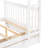 Bunk Bed In White With Storage And - Provides A Comfortable Sleep Two Drawers Enhances Bedroom Space-1236720334