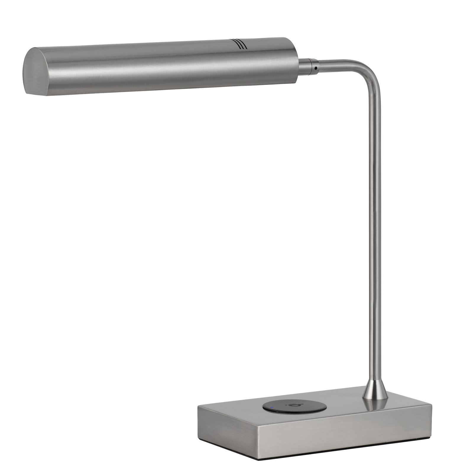 Mayeul Metal USB Desk Lamp, Silver