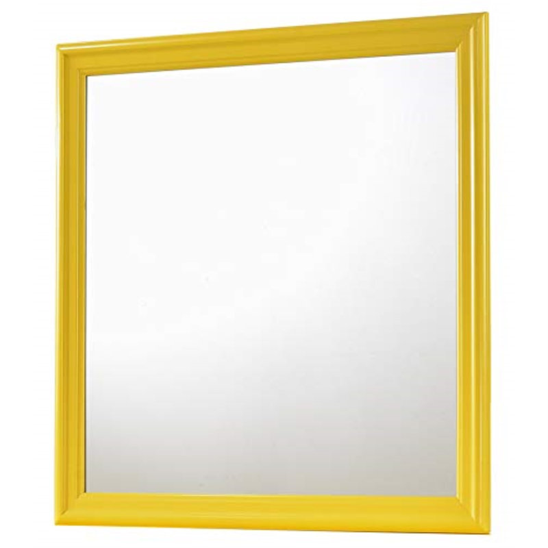 Wall Mirror, Yellow