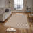 Luxurious 3D Printed Woven Carpet, 55.1 x 86.6 inches | 100% Polyester, Antibacterial, Machine Washable | Non-Slip PVC Felt Dot Underside, 0.3 in Pile Height | Perfect for Living Room, Bedroom & Home Decor-1300748874