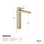 Robinet de salle de bain à poignée-55786933