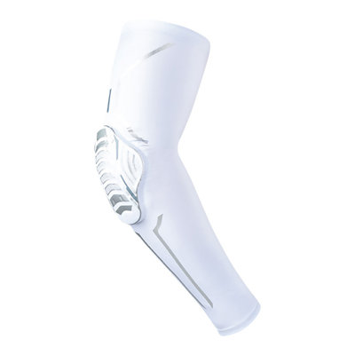 polyester arm covers Basketball Sports Arm Sleeves With Elbow Joint Honeycomb Anticollision Pressure Protection For Basketball Football Games Hiking And Cycling Protective Clothing