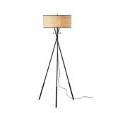 Pinecrest 60'' Black Tripod Floor Lamp
