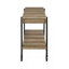 Mobilier de salon de style industriel 1 pièce