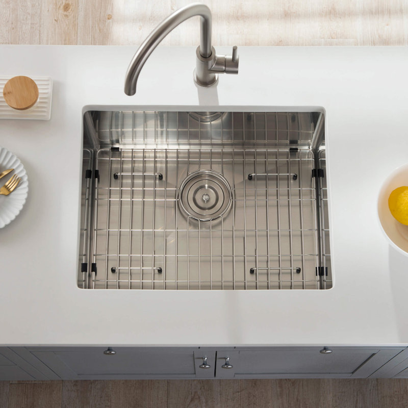 23'' L Single Bowl Stainless Steel Kitchen Sink