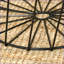 Ensemble de tables basses à grain de bois peu encombrant, 2 tables d'appoint gigognes en métal pour le salon, faciles à nettoyer