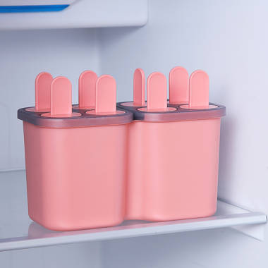 SALTNLIGHT Popsicles Molds, 6 Ice Pop Molds Maker, DIY Pop Molds