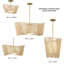 Luminaire suspendu tambour 1 lumière