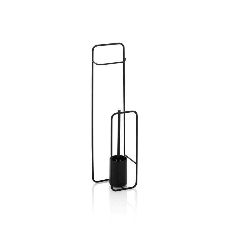 Quesnel Free-Standing Toilet Roll & Brush Holder