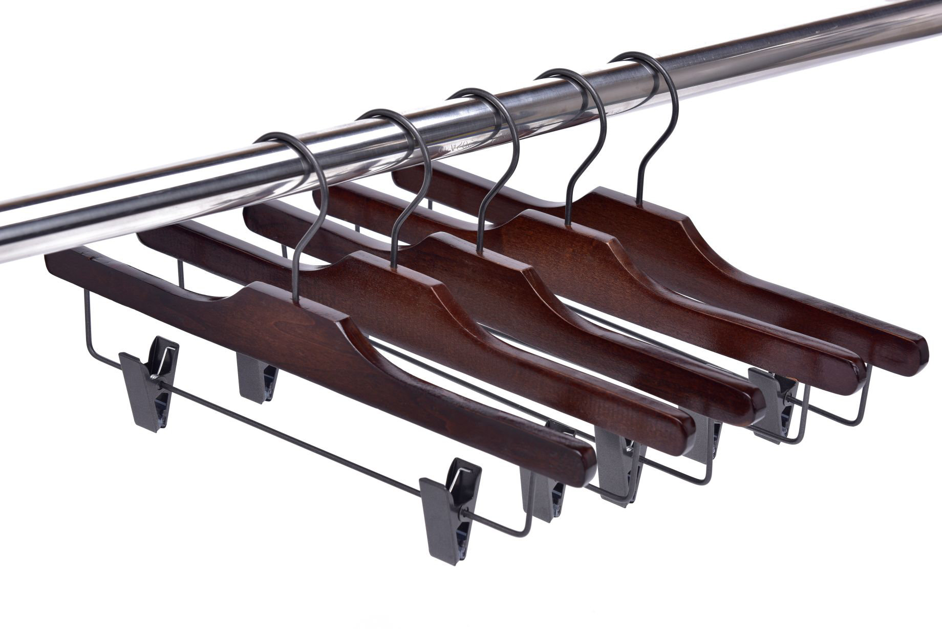 5 Layers Pants Hangers Organizer Space-saving Trouser Rack For Clothes  Storage Management | Fruugo AE