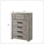 Meuble de chambre à coucher 1 tiroir 1 pièce Rustic
