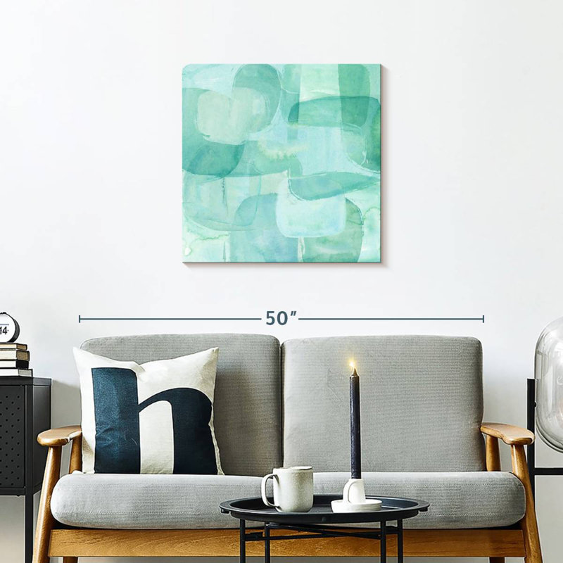Avery Sea Glass Reflection I, H 24 po x l 24 po
