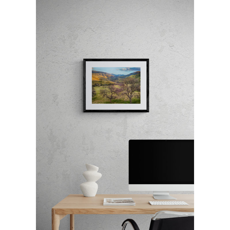 Cusp Of Spring Print by Harold Davis, Black Framed Paper, 16" H x 20" W