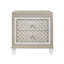 Table de chevet Cross Glam Champagne