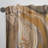 Nature Marble In Earth Tonesth Brown Color Stains - Modern Velvet Curtain - 1 panel-71798703