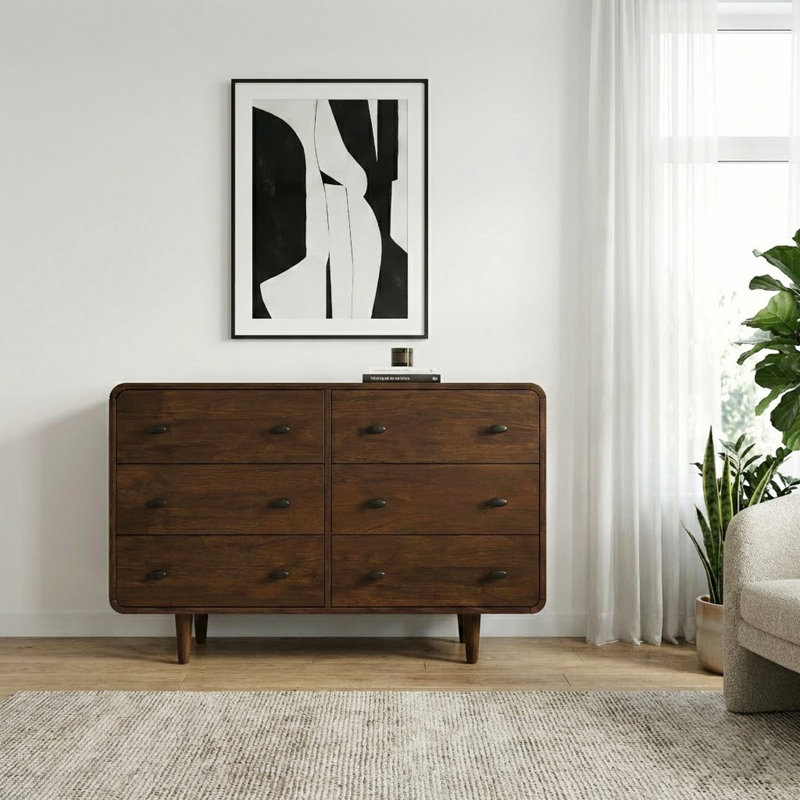 Commode double 6 tiroirs Baus