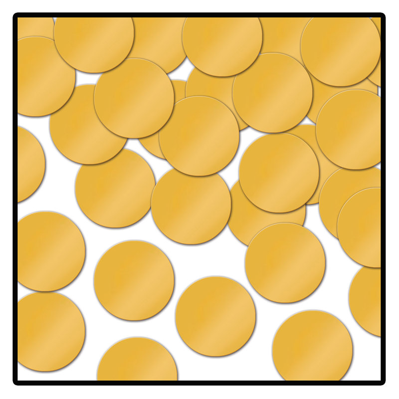 Fanci-Fetti Dots - Pack of 12, Silver