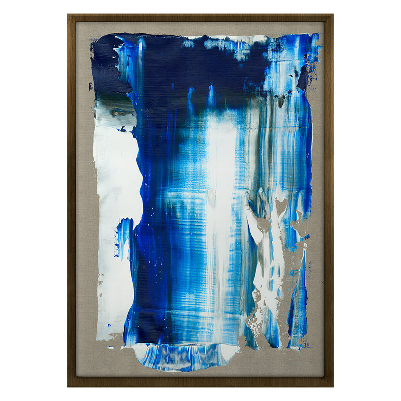 Blur 31 Print by Ngo, PC, Gold Framed Canvas, 40" H x 28.5" W