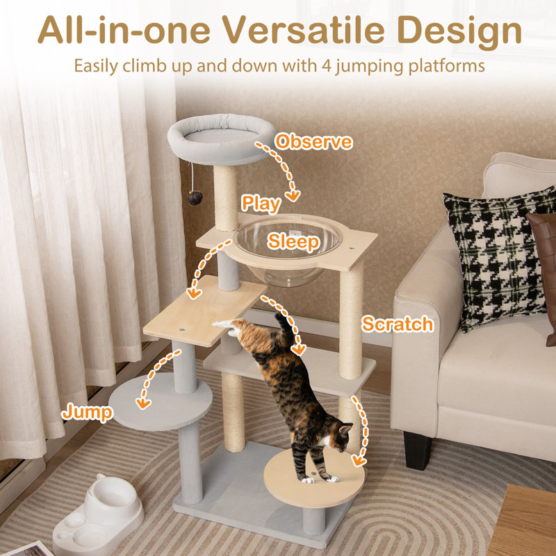 113cm H Cat Tree