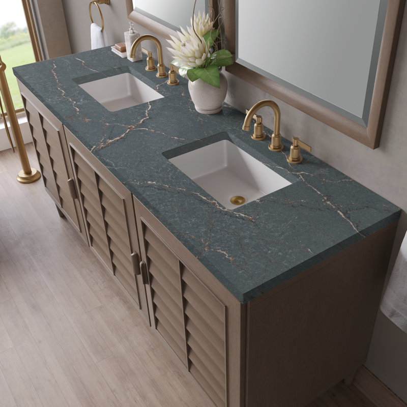 Portland 72'' W Double Vanity, Parisien Bleu