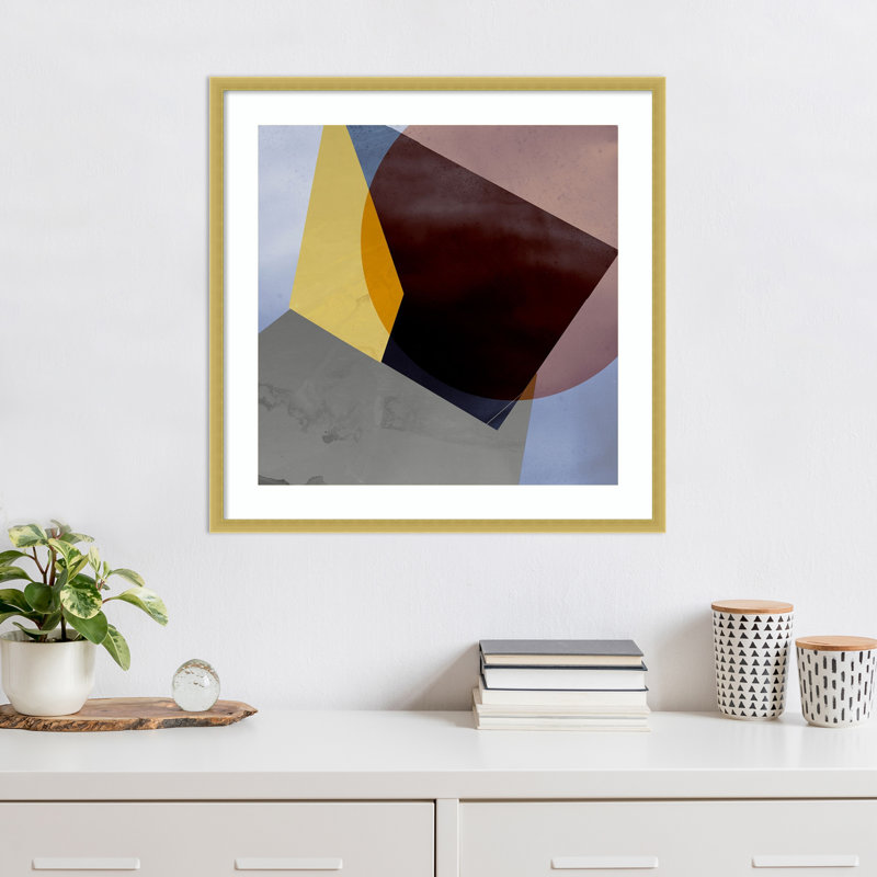 «Essentially Minimal II» par Sisa Jasper, impression sur bois encadrée, H 25 po x l 25 po