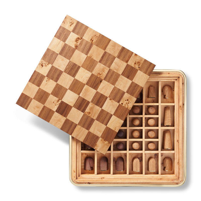 Handmade Moss Chess Board Game