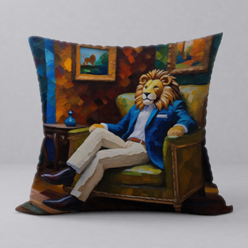 Housse et insert de coussin décoratif en polyester