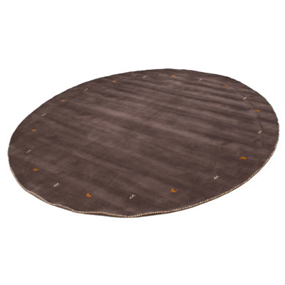 Tapis gris Kashkuli Gabbeh 8 pi 2 po x 8 pi 1 po