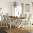 Surabaya 8 - Person Extendable Trestle Dining Set