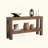62.99" Farmhouse  2-Tier Brown Narrow Wood Console Table With Storage For Entryway Sofa Table, Entrance, Living Room