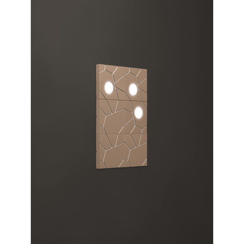 Street System Flush Mounted Sconce, Sandy