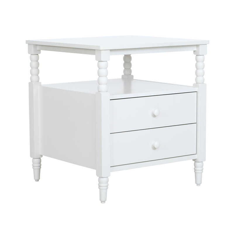 Godfree Two Drawer Nightstand (Set Of 2), White