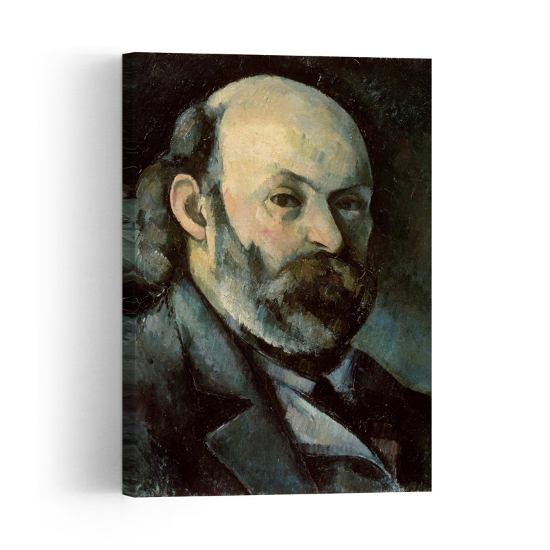 Autoportrait, vers 1879-1885. Estampe d'art mural abstraite contemporaine., H 48 po x l 32 po