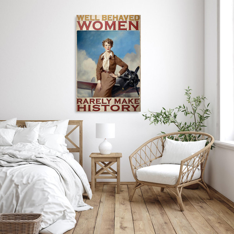 Carinda Well Behaved Women, impression sur toile, H 36 po x l 24 po x P 1,25 po