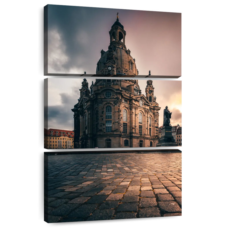 Masam Lutheran Dresden Frauenkirche, H 32 po x l 20 po