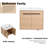 Mahe 24'' Single Bathroom Vanity with Resin Top-2125537827-2125537828