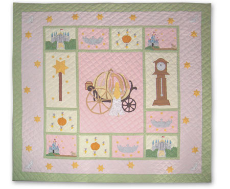 Courtepointe réversible Fairy Tale Princess, Double / Grand