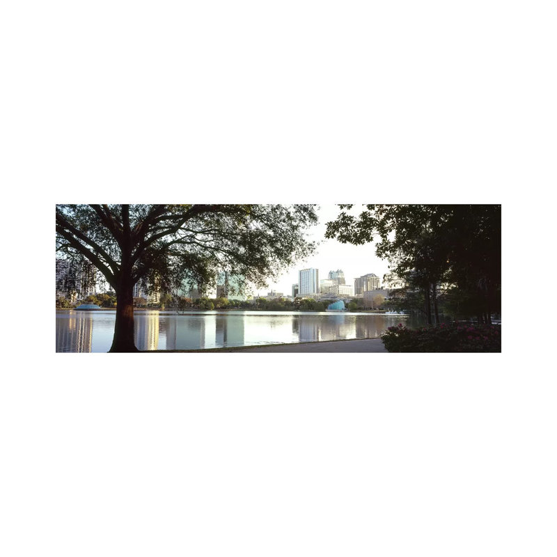 Buildings At The Waterfront - Wrapped Canvas Panoramic Print, 121.92 cm H x 40.64 cm W x 1.91 cm D