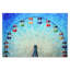« ferris wheels », impression sur verre