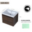 Ensemble de meuble-lavabo simple 24 po avec plateau en résine Blunham-652074059-671085540