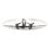 Oliver Gal Wheels Up Surfboard Fashion - Die-Cut Acrylic Glass Wall Art Sculpture