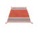 Azizi Striped Hand Woven Cotton Orange Rug