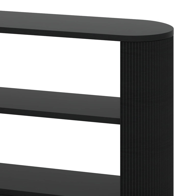 Console avec tablette Modern, Noir