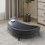 Grand repose-pieds rembourré avec rangement demi-lune-41860305
