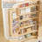 71" Arched Kitchen Pantry Cabinet, Tall Arched Fluted Storage Cabinet Pantry With Doors And Adjustable Shelves-403608677
