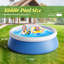 Piscine gonflable hors terre ronde-112544485